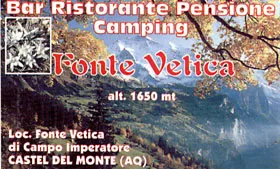 Panorama Fonte Vetica Gran Sasso