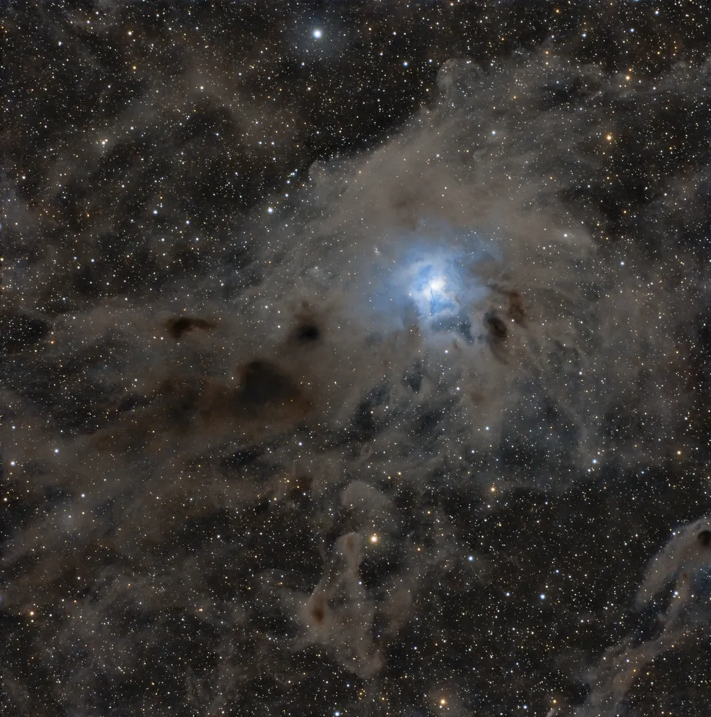 Foto della Iris Nebula NGC 7023