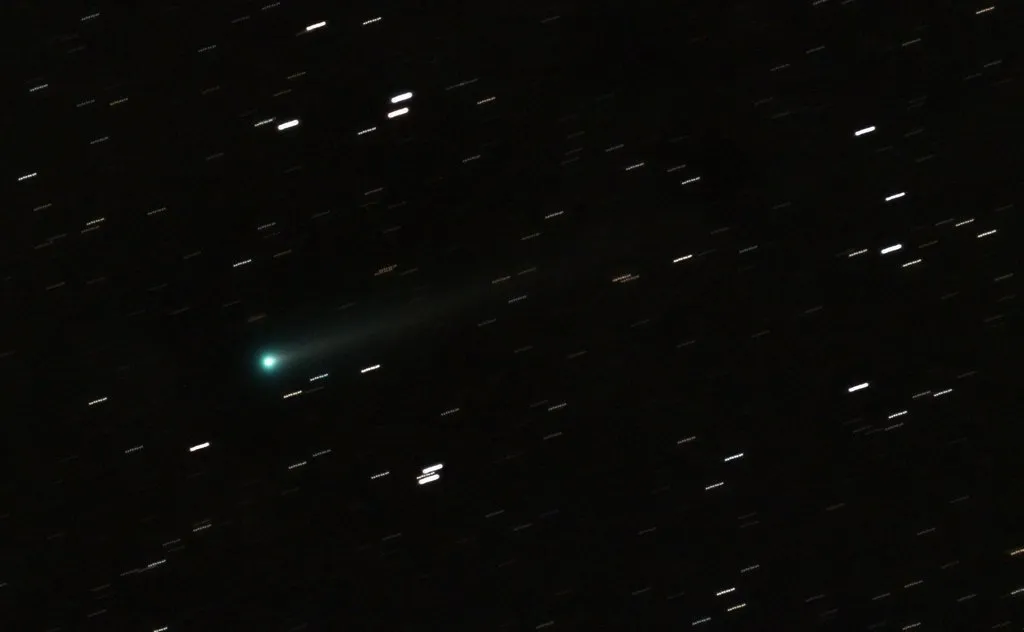 Foto di un'altra cometa
