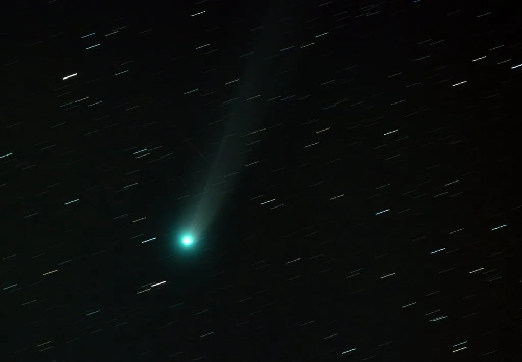 Foto di un'altra cometa