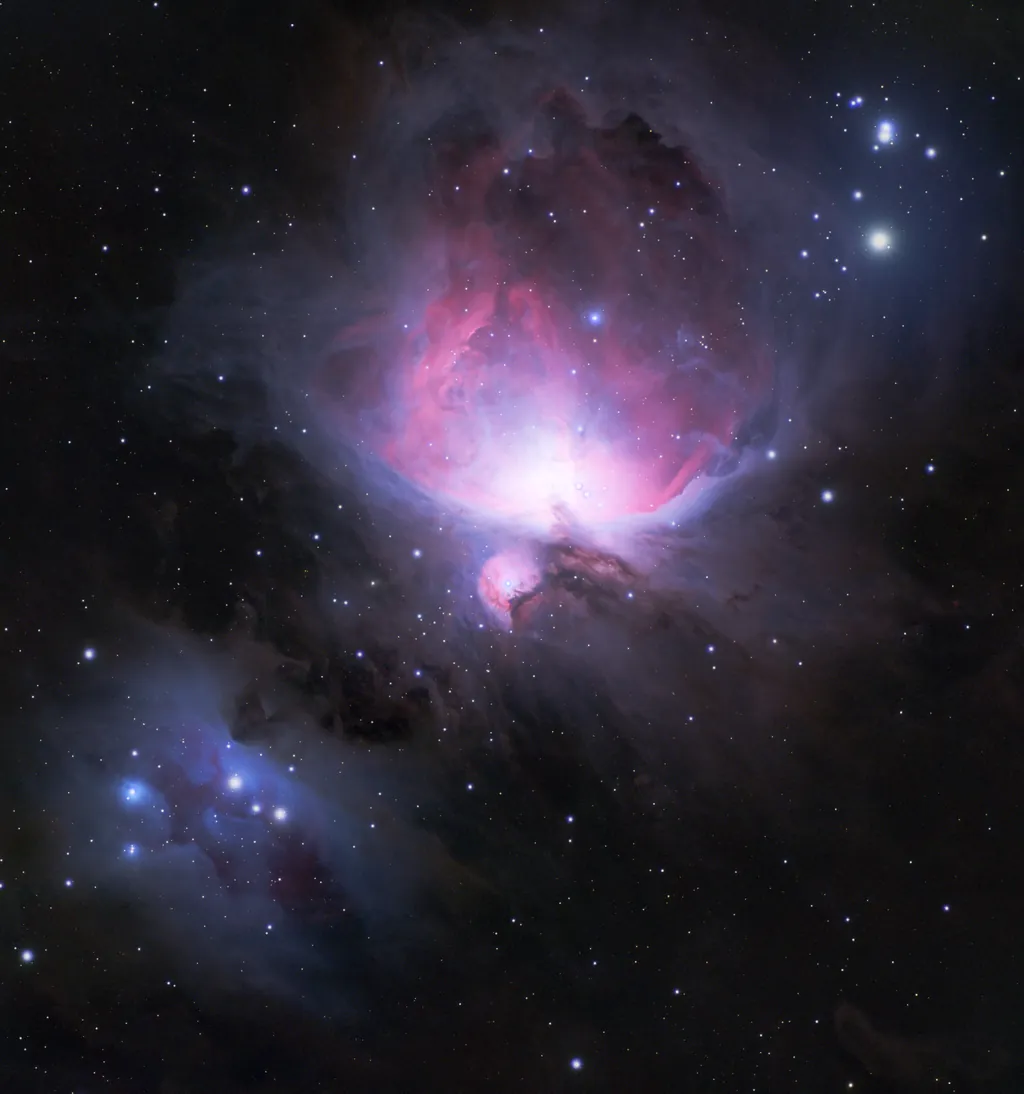 Foto della nebulosa di Orione M42