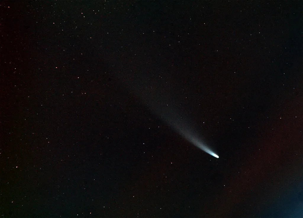 Foto di un'altra cometa