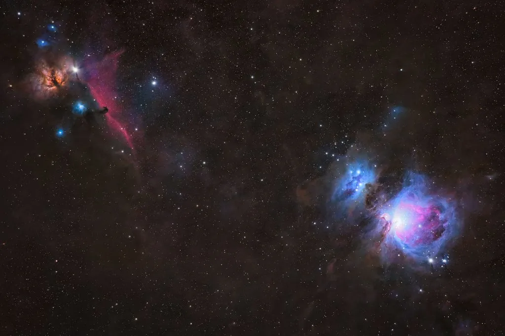 Foto di una galassia