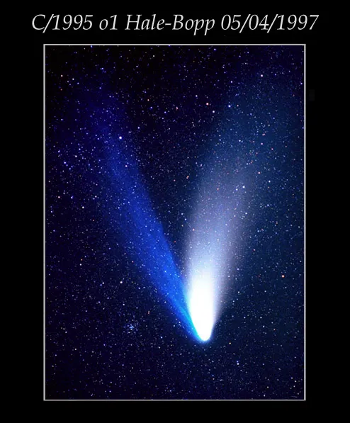 Foto di un'altra cometa