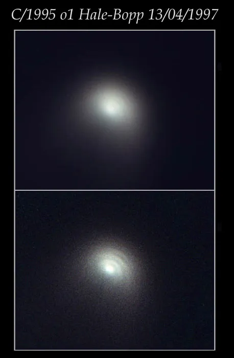 Foto di un'altra cometa