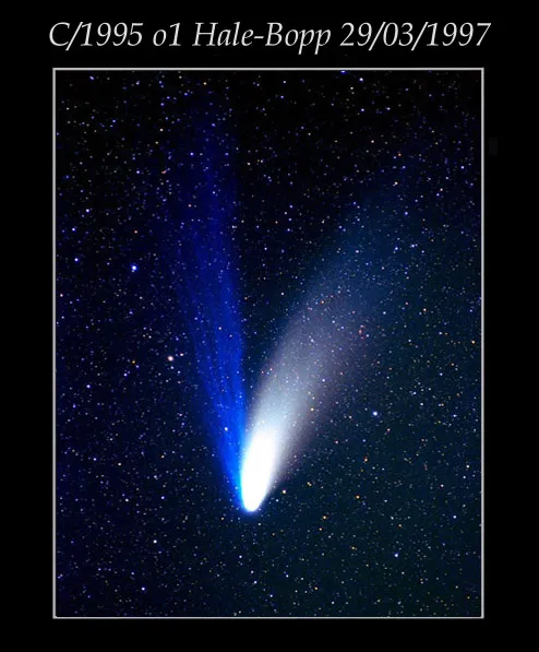 Foto di un'altra cometa