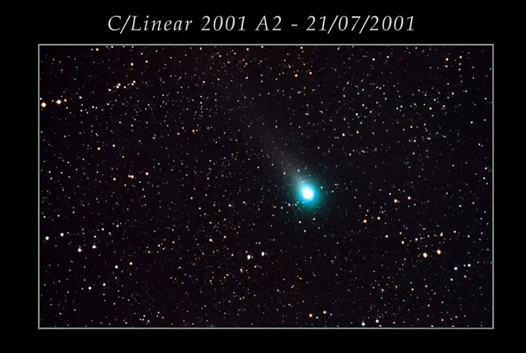 Foto di un'altra cometa