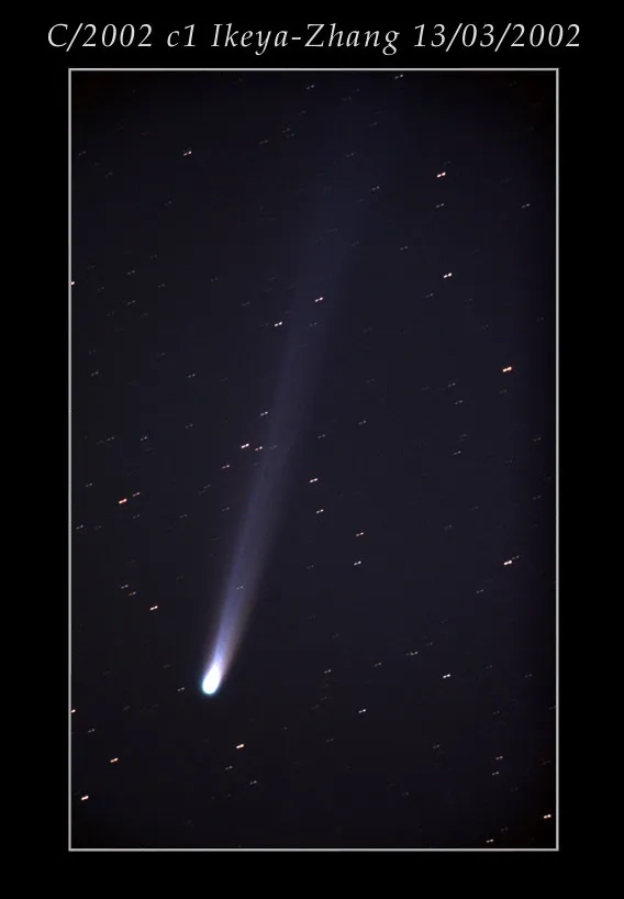 Foto di un'altra cometa