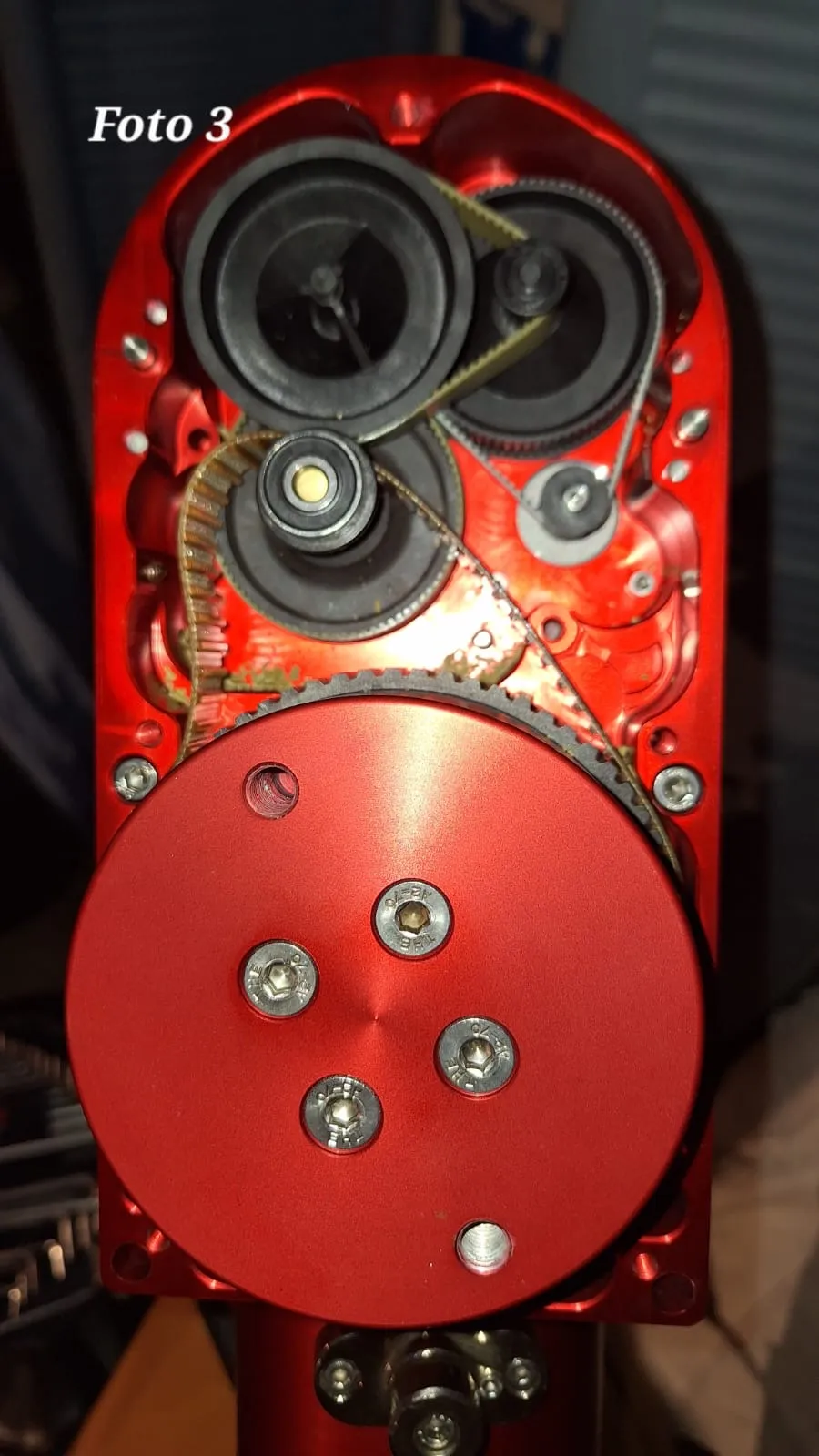 Inserimento nuova cinghia