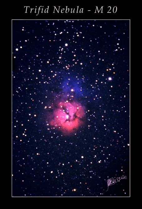 Foto di un'altra nebulosa
