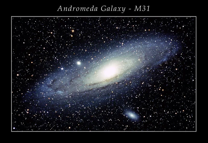 Foto di una galassia