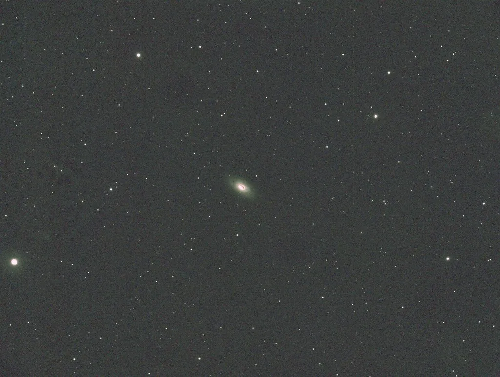 Foto di una galassia