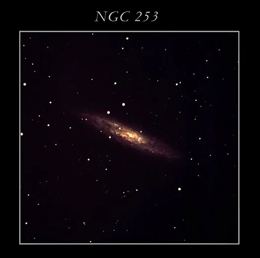 Foto di una galassia