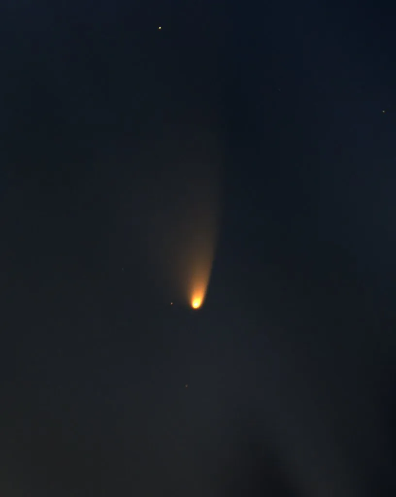 Foto di un'altra cometa