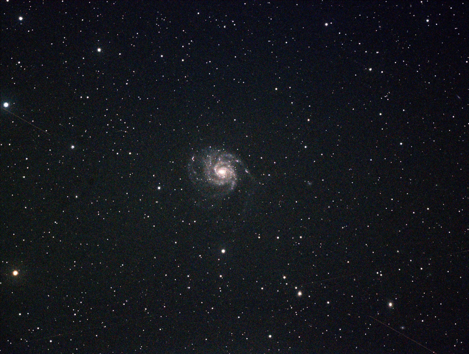 Foto di una galassia