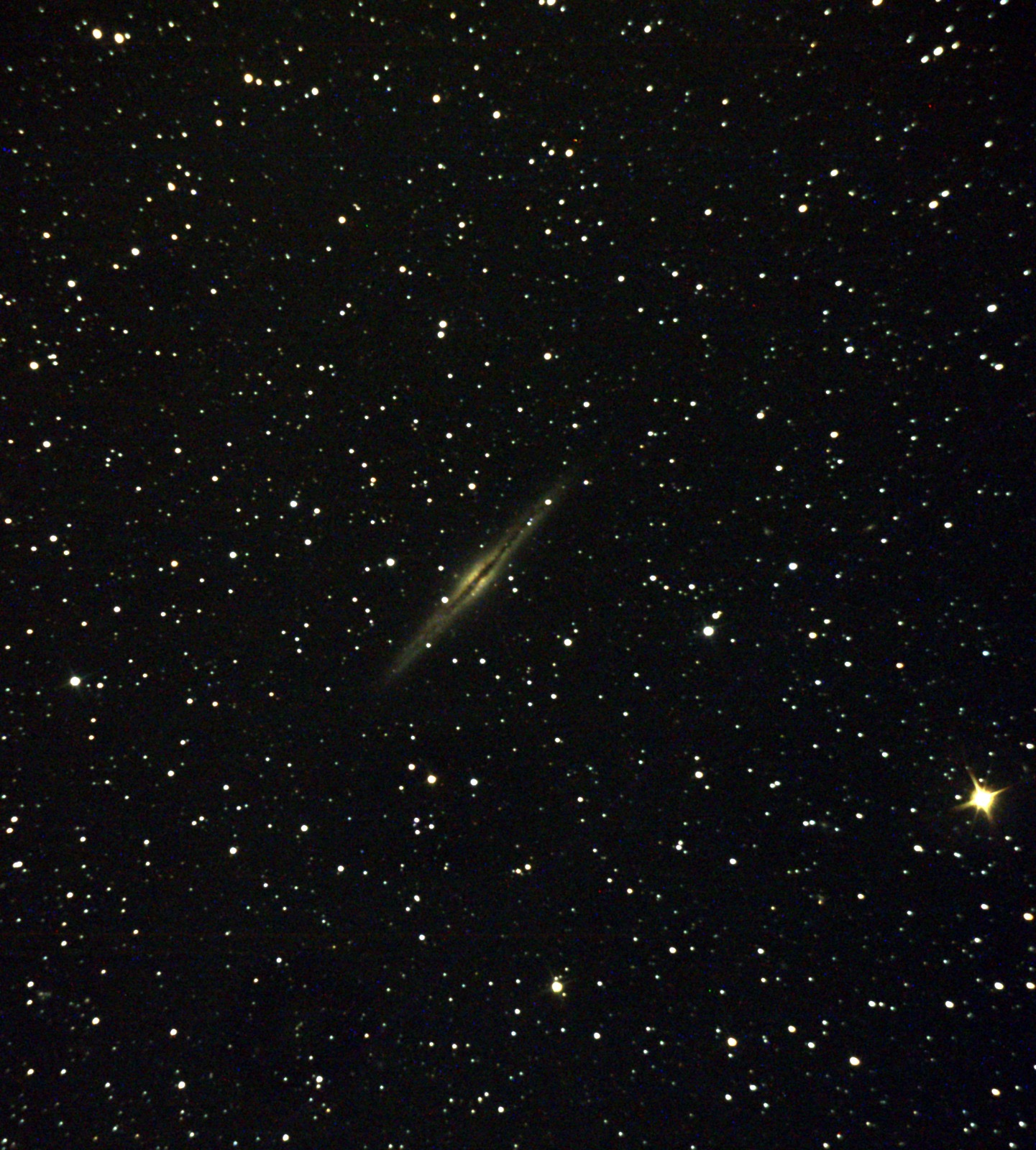 Foto di una galassia